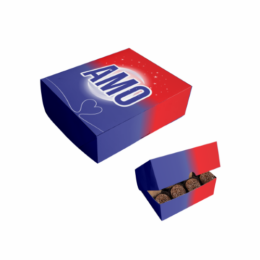 Caixa para doces Amo - 36 unidades