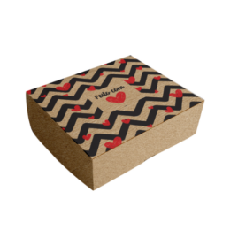 Caixa para doces Feito com Coração - 36 unidades