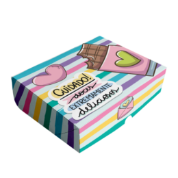 Caixa para doces Cuidado! - 36 unidades