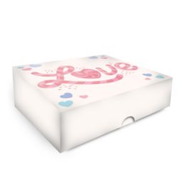 Caixa para doces Love Corações - 36 unidades