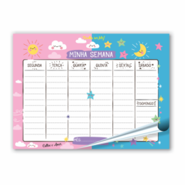 Planner Nuvens - 6 unidades
