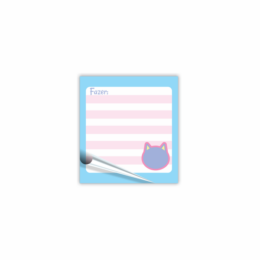 Bloquinho Gatinho - 11x12 cm - 10 Unidades