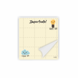 Bloquinho Happy Day - 11x12 cm - 10 Unidades