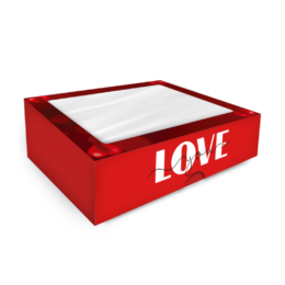 Caixa para 12 doces Love You - 24 unidades