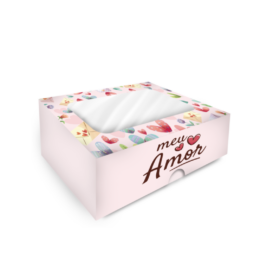 Caixa para 2 doces Meu amor - 24 unidades