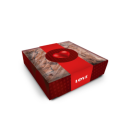Caixa para Brownie Love You - 36 unidades