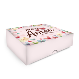 Caixa para presentes Meu Amor - 10 unidades