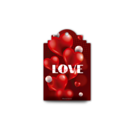 Tag Lembrança Love You - 120 unidades