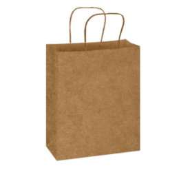 Sacola Kraft Delivery Liso - 25 unidades