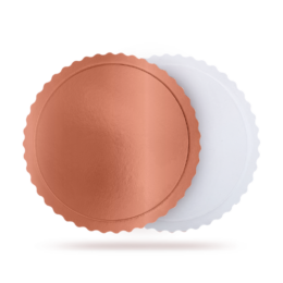 Cake Board Premium 15 cm Rose Gold - 10 unidades