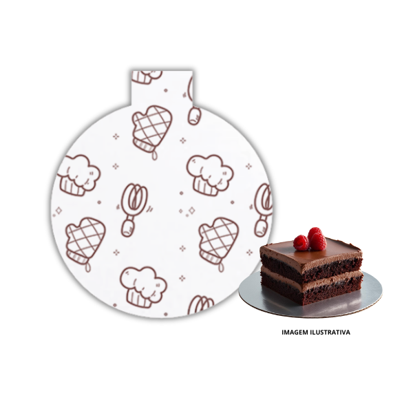 Base Disco Laminada 5,5 cm Estampada - 20 unidades