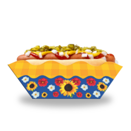 Caixa para Hot Dog Vem pro Arraiá (6 unidades)