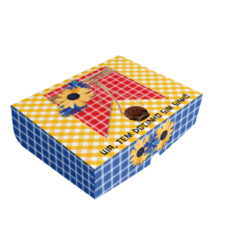 Caixa para 6 doces Tem Docinho - 36 unidades - OPORTUNIDADE