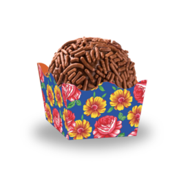 Forminha Caixeta Vem pro Arraiá - pacote com 24 unidades