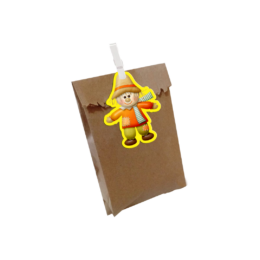 Saco Kraft com Fechamento Espantalho - 10 unidades - OPORTUNIDADE