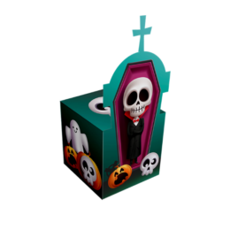 Caixa para lembrança Pop Up Caixão - 36 unidades