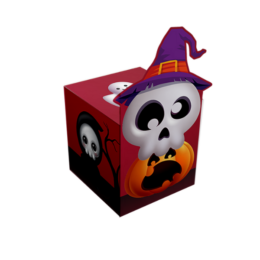 Caixa para lembrança Pop Up Caveira - 36 unidades