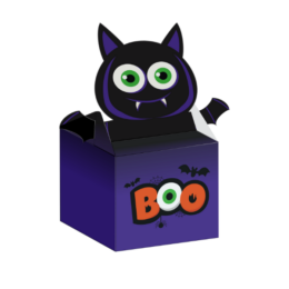 Caixa para lembrança Pop Up Morcego - 36 unidades