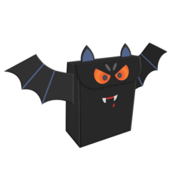 Caixa para lembrança Morcego com asas - 36 unidades