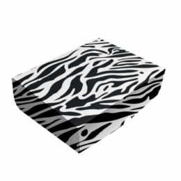 Caixa para presentes Zebra - 10 unidades