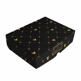 Caixa para presentes Você é especial Preto - 10 unidades