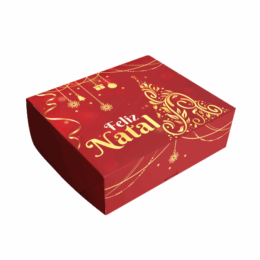 Caixa para presentes Vermelho - 10 unidades